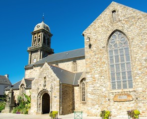 L'église Saint-Pierre, à Crozon, Bretagne