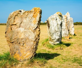 Menhirs de Lagatjar à Camaret, Bretagne