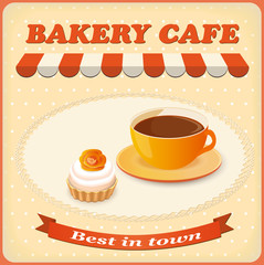 banner for cafe