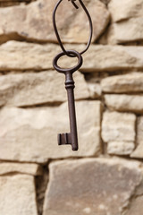old door key