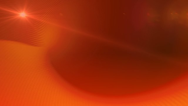 Slow flowing orange vortex abstract background