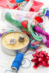 art of weaving and embroidering