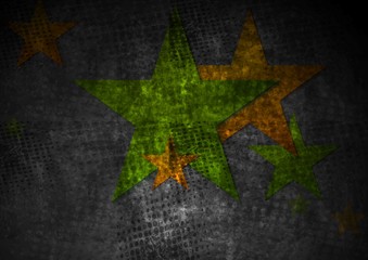 Grunge vector stras design