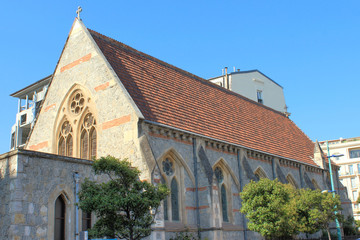 Fototapeta na wymiar Église Anglicane à Menton