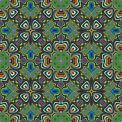 Trendy textile pattern from South Asia