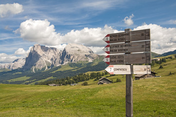 Montagna,Dolomiti,Alpe di Siusi,Alto Adige,Italia