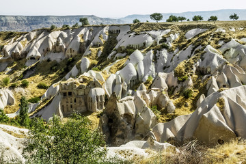 The Valley of the pigeons in Cappadocia, Turkey