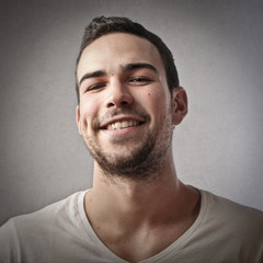 smiling
