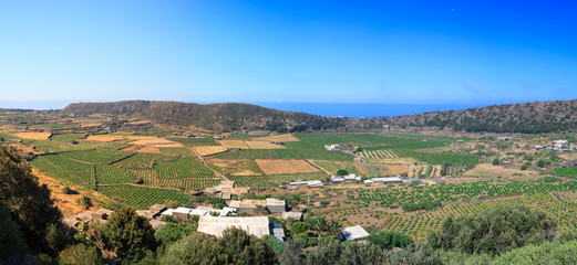 Fototapeta na wymiar Monastero Valley, Pantelleria
