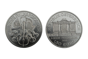 Silbermünze Wiener Philharmoniker 1oz 2013