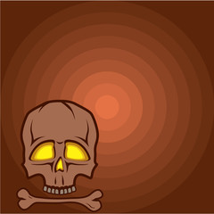 Halloween skull