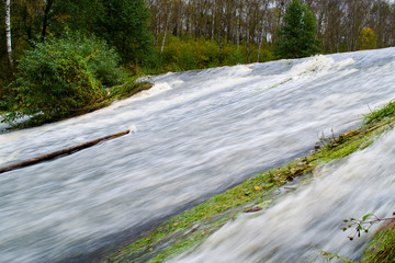 tempestuous mountain river
