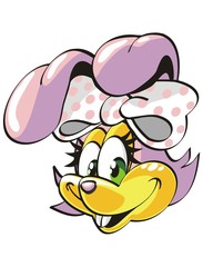 Adorable and sweet bunny