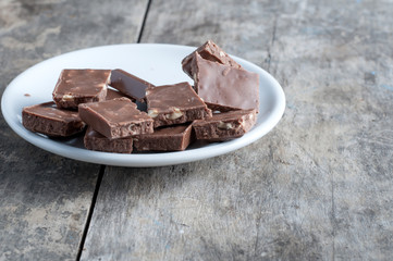 chocolate with hazelnut
