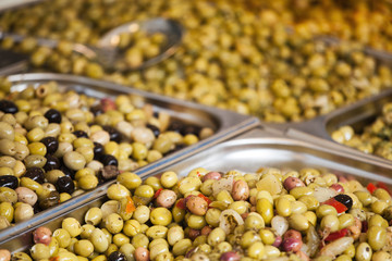 Oliven auf dem Markt