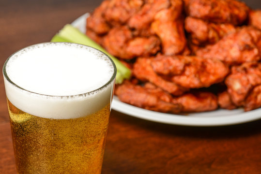 Beer And Buffalo Wings