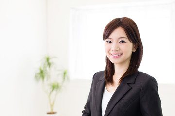 portrait of young asian businesswoman