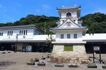 人吉駅のカラクリ時計