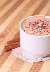 Hot chocolate drink