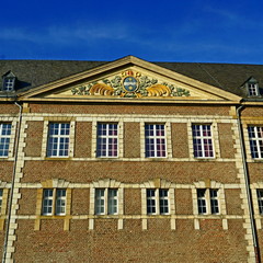 Fototapeta na wymiar Rathaus in MÖNCHENGLADBACH