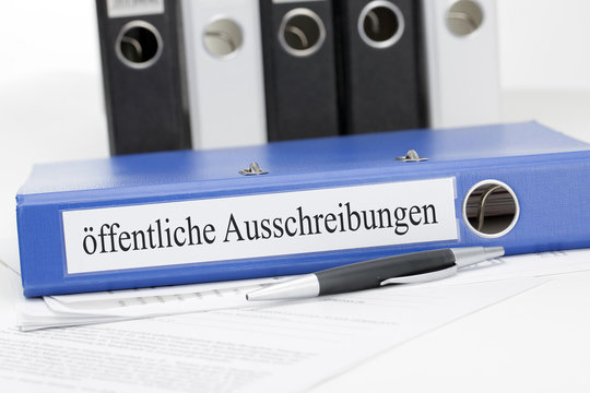 &ouml;ffentliche Ausschreibungen