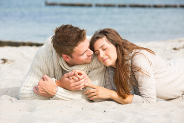 pärchen am strand