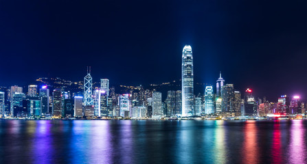 Fototapeta premium Hong Kong night