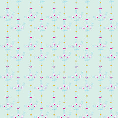 Floral seamless background pattern