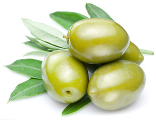 Green olives.