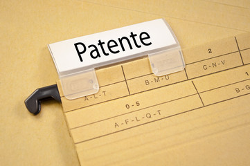 Ordner mit Patente