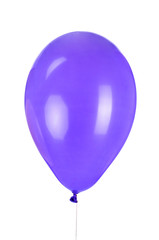 balloon, photo on the white background