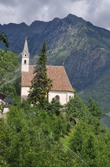 Fototapeta na wymiar Merano, Południowy Tyrol