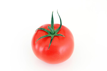 Fresh tomato isolated on white background