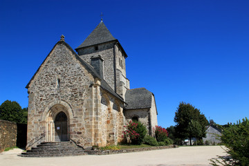 Eglise de Saint-Cyr-Les-Champagnes.(Dordogne)