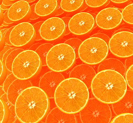 many half oranges are beautiful half orange background