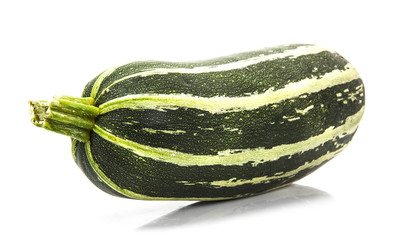 Fresh marrow. Isolated on white