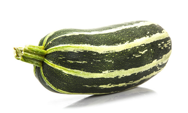 Fresh marrow. Isolated on white