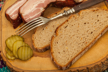 Speck und Brot