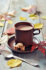 Cup of hot chocolate
