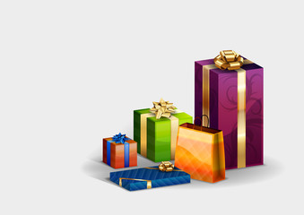 gifts isolated