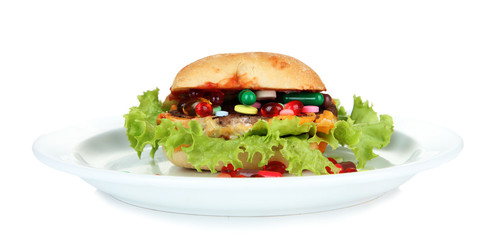 Conceptual image for nutritional care:assorted vitamins and