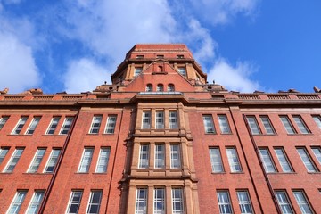 Fototapeta na wymiar Uniwersytet w Manchester, UK