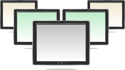 tablet pc computer set