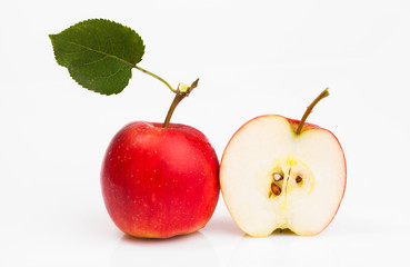 apple fruit isolated on white