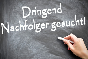 Dringend nachfolger gesucht
