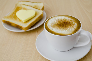 cappuccino for breakfast