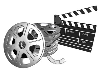 Filmklappe aufeinander