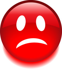 Грустный смайл, иконка