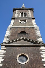 Fototapeta na wymiar London landmark - Saint Botolph without Aldgate church