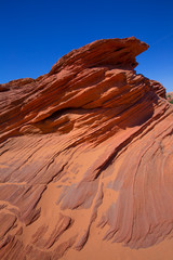 Arizona rocks on Page near Antelope Canyon